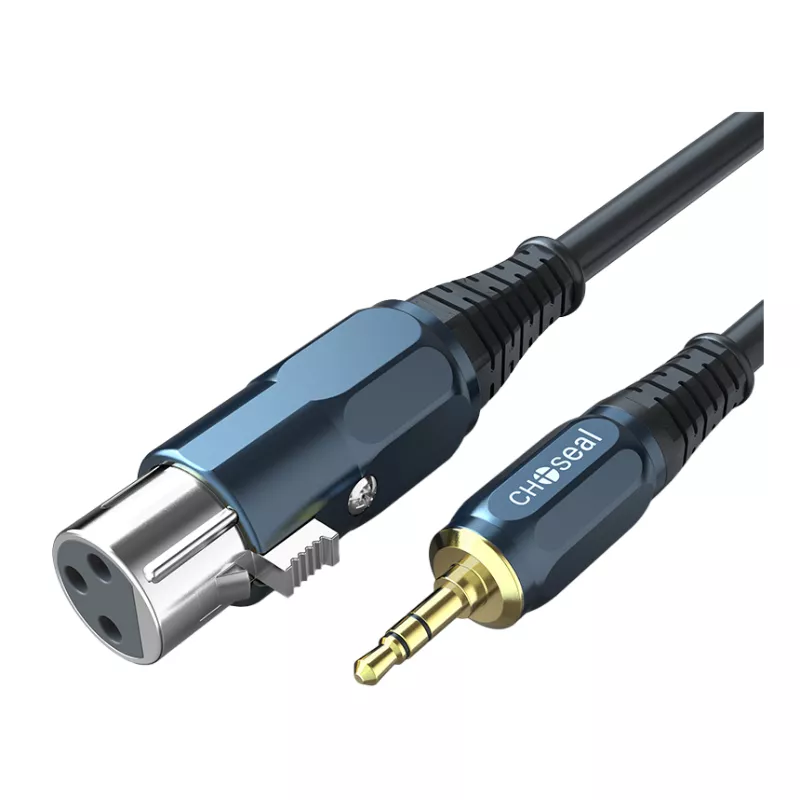 3.5 male to female XLR audio cable